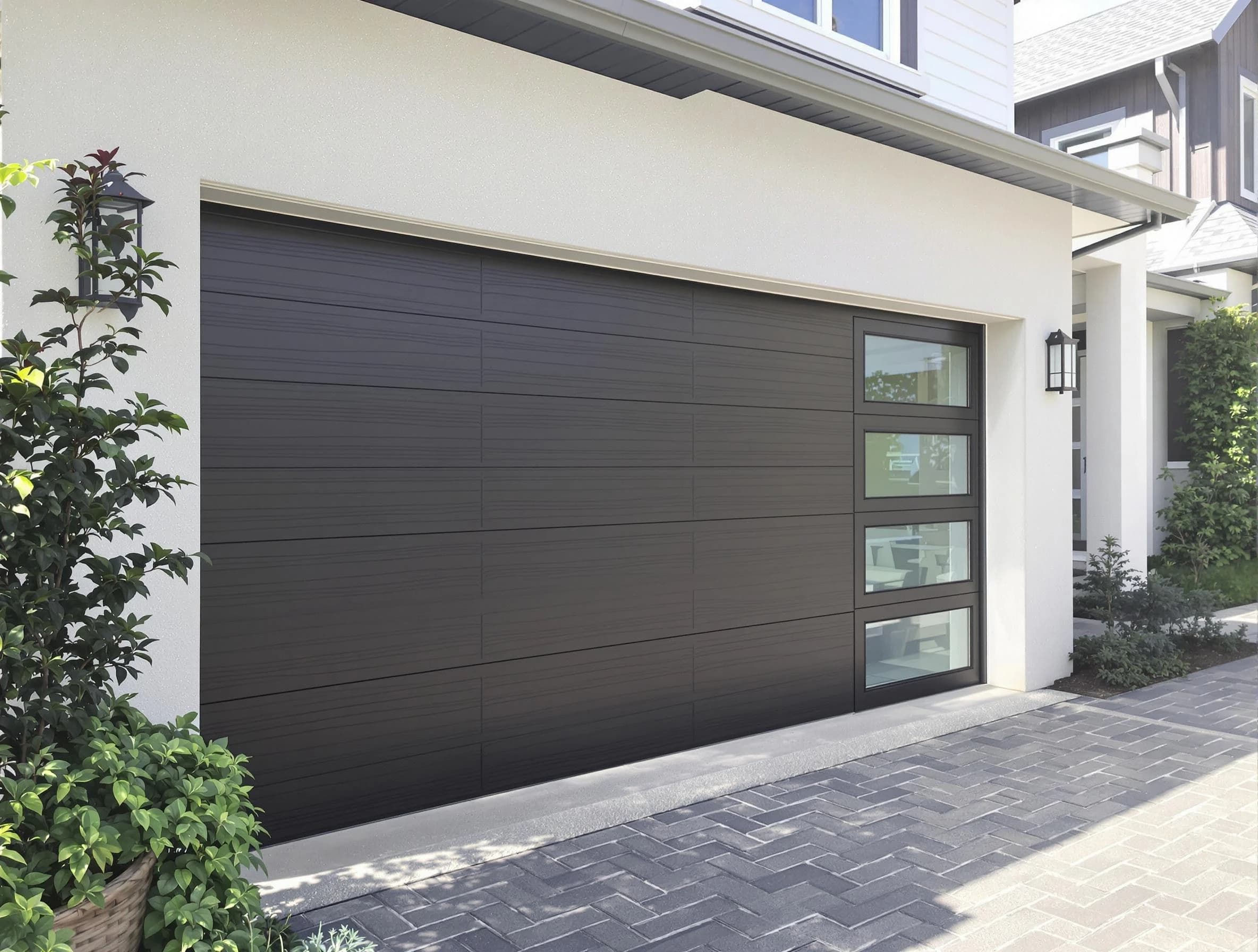 Custom garage door installation by Carnegie Garage Door Repair in Carnegie
