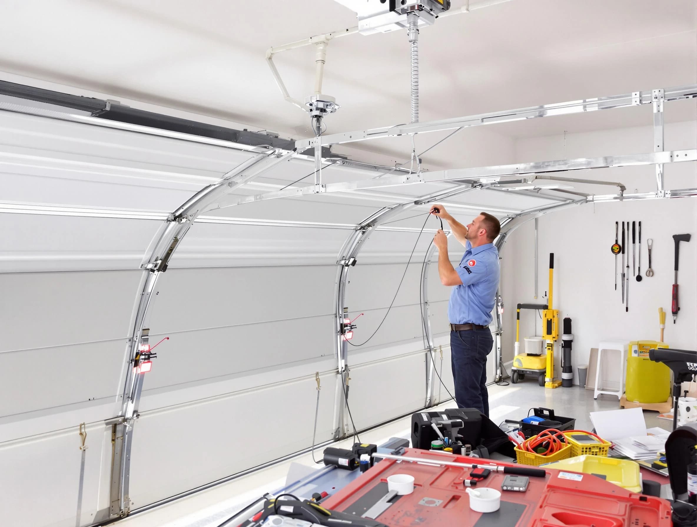 Garage door cable repair service by Carnegie Garage Door Repair in Carnegie