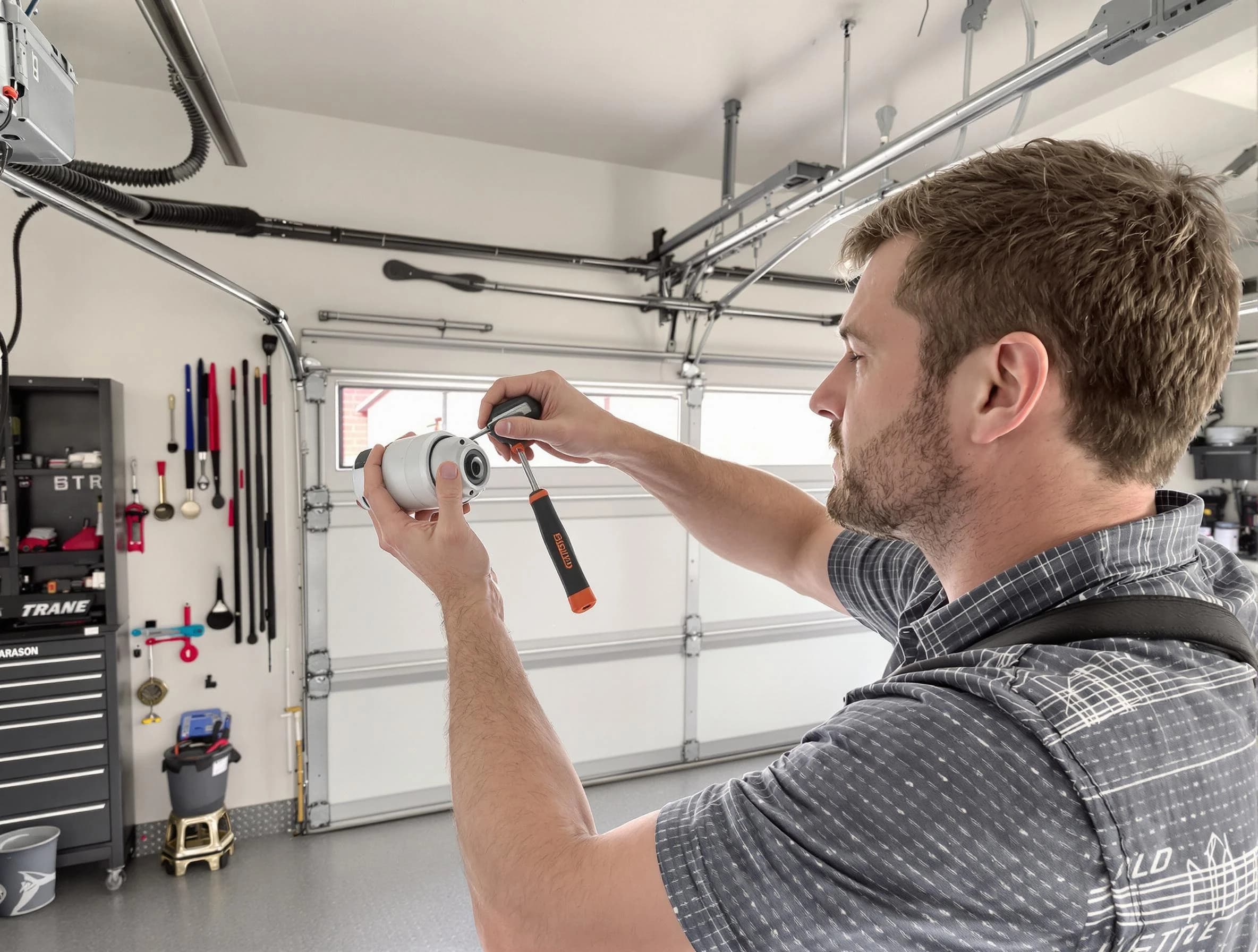 Garage door opener repair service by Carnegie Garage Door Repair in Carnegie