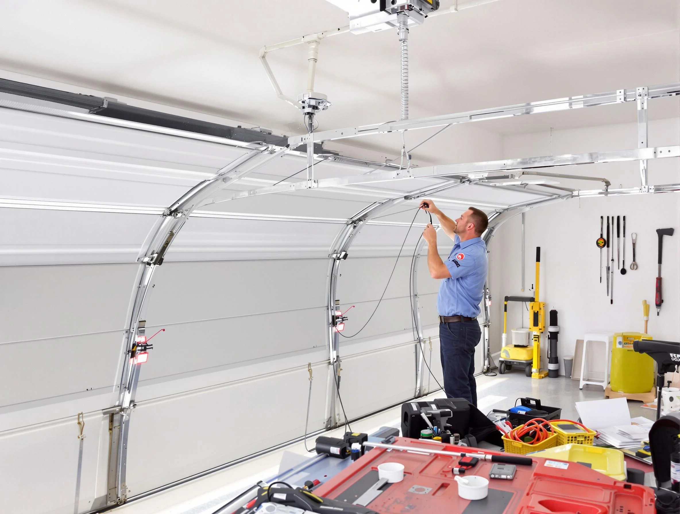 Garage door cable repair service by Carnegie Garage Door Repair in Carnegie