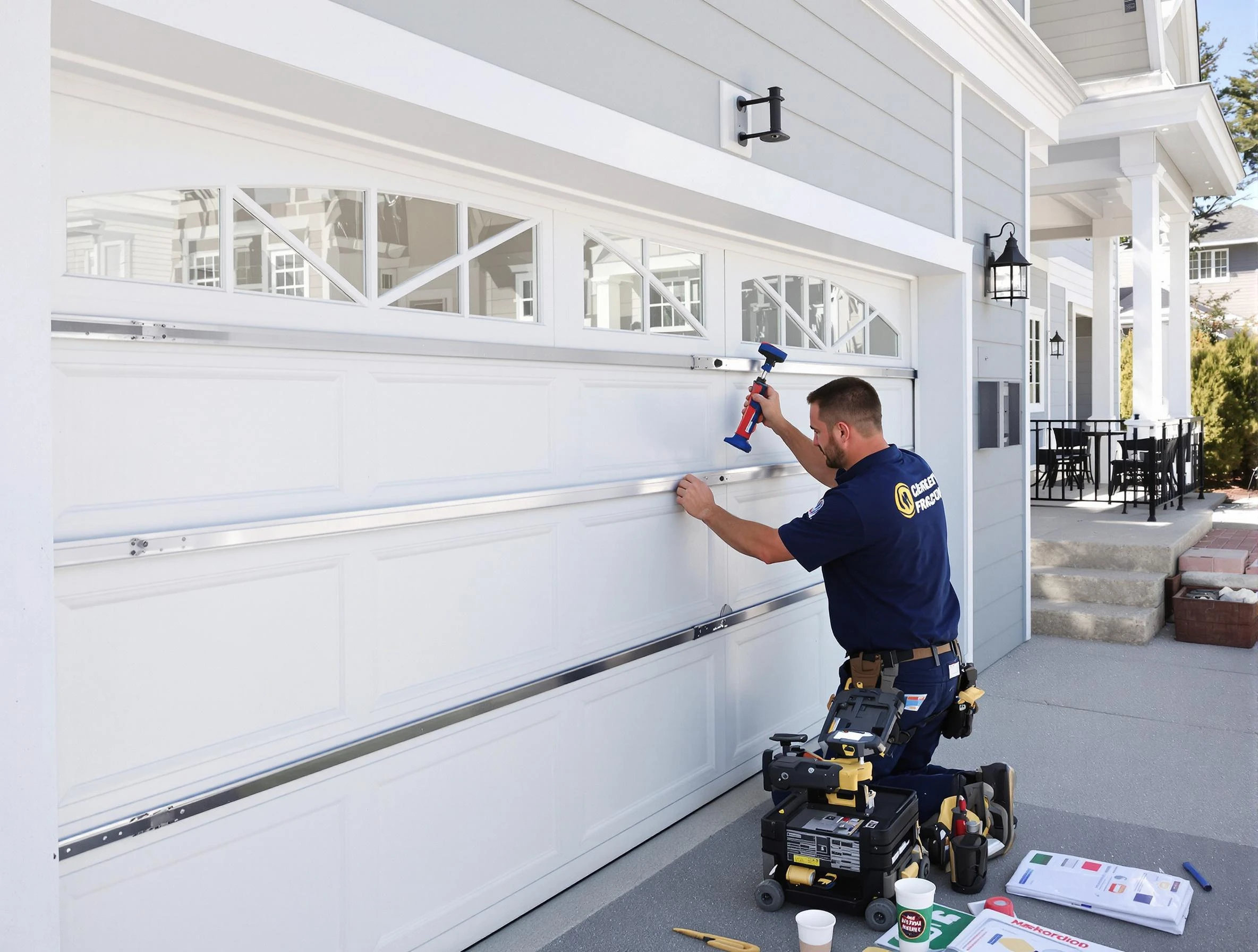 Professional garage door installation by Carnegie Garage Door Repair in Carnegie