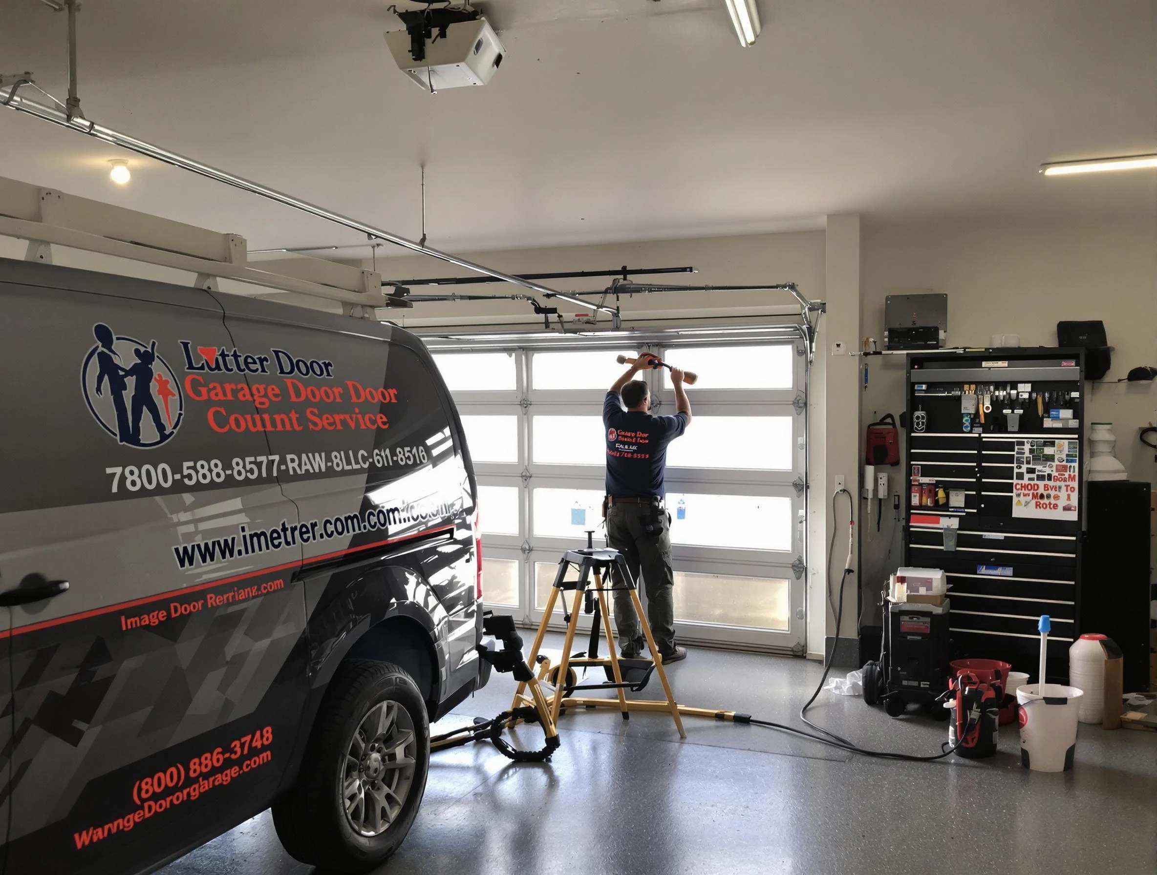 Carnegie Garage Door Repair team performing same-day garage door repair in Carnegie